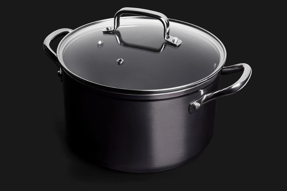 Jogo De Panelas Antiaderente Ceramic Unique Indução 4 Peças Cor Cinza