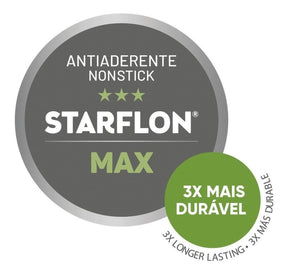 Fervedor Tramontina Turim em Alumínio com Revestimento Interno e Externo em Antiaderente Starflon Max Vermelho 14 cm 1,7 L