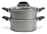 Cozi Vapore Alumínio Antiaderente Prata Brinox 7100/150