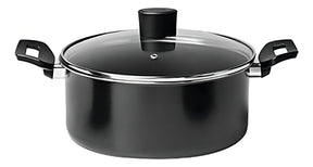 Conjunto Jogo Panela Antiaderente Brinox Preto Ebony 5 Peças