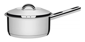 Panela Solar em Aço Inox Fundo Triplo com Tampa e Cabo 16 cm 1,4 Litros Cor Prata Tramontina