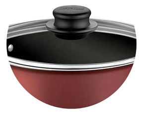 Jogo De Panelas Utensilios 13 Peças Tramontina Antiaderente Cor Preto