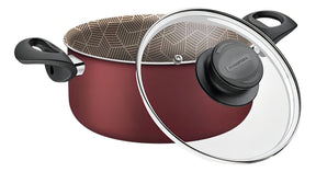 Jogo De Panelas Tramontina Paris Texure 7 Peças + Colher