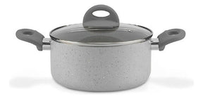 Jogo De Panelas 5 Peças Ceramic Life Marble Blend Brinox